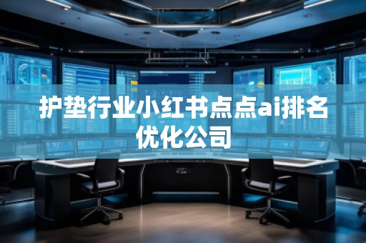 護墊行業(yè)小紅書點點ai排名優(yōu)化公司
