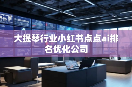 大提琴行業(yè)小紅書(shū)點(diǎn)點(diǎn)ai排名優(yōu)化公司