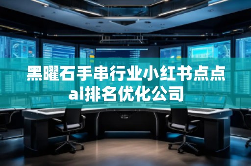 黑曜石手串行業(yè)小紅書(shū)點(diǎn)點(diǎn)ai排名優(yōu)化公司
