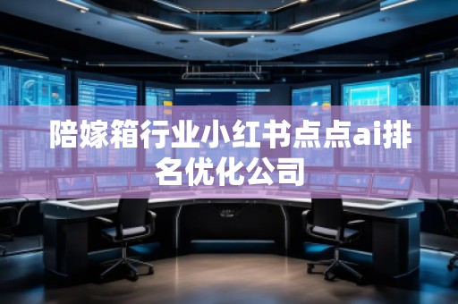 陪嫁箱行業(yè)小紅書點點ai排名優(yōu)化公司