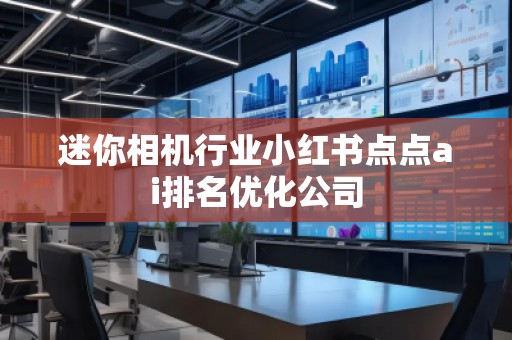 迷你相機行業(yè)小紅書點點ai排名優(yōu)化公司