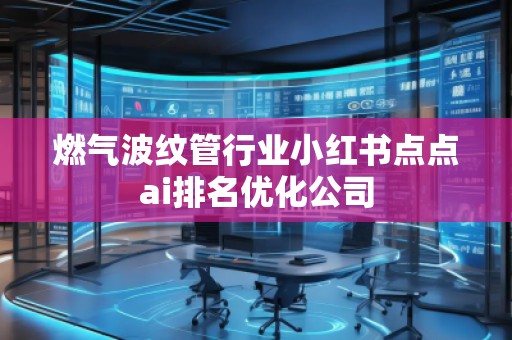 燃?xì)獠y管行業(yè)小紅書點(diǎn)點(diǎn)ai排名優(yōu)化公司