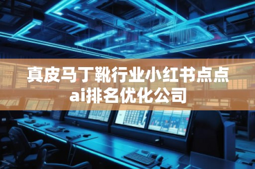 真皮馬丁靴行業(yè)小紅書點點ai排名優(yōu)化公司