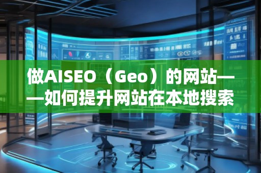 做AISEO（Geo）的網(wǎng)站——如何提升網(wǎng)站在本地搜索中的排名