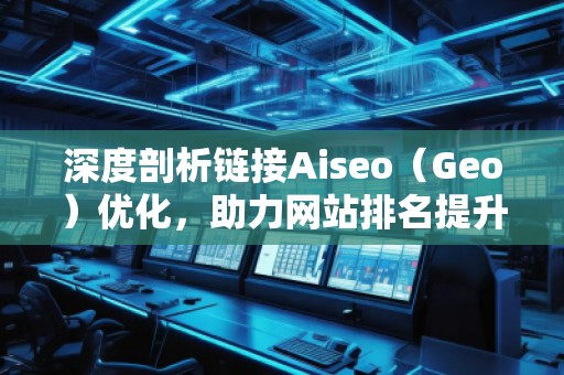深度剖析鏈接Aiseo（Geo）優(yōu)化，助力網(wǎng)站排名提升