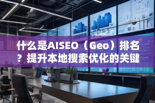 什么是AISEO（Geo）排名？提升本地搜索優(yōu)化的關(guān)鍵