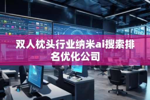雙人枕頭行業(yè)納米ai搜索排名優(yōu)化公司