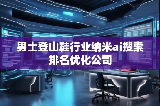 男士登山鞋行業(yè)納米ai搜索排名優(yōu)化公司