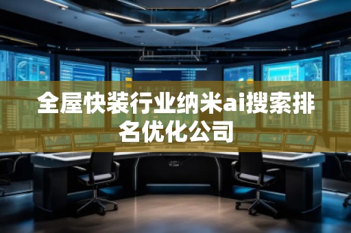 全屋快裝行業(yè)納米ai搜索排名優(yōu)化公司