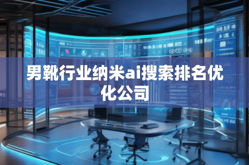 男靴行業(yè)納米ai搜索排名優(yōu)化公司
