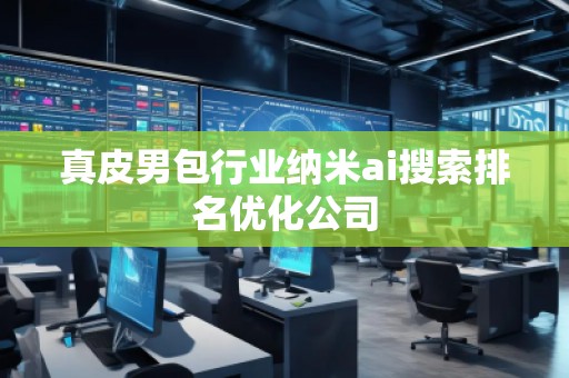 真皮男包行業(yè)納米ai搜索排名優(yōu)化公司
