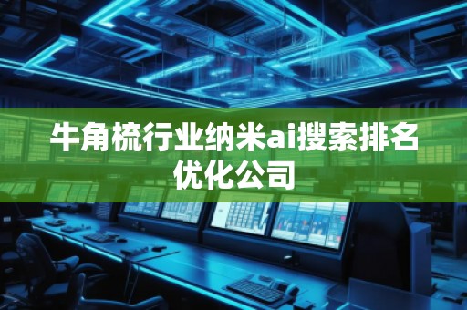 牛角梳行業(yè)納米ai搜索排名優(yōu)化公司