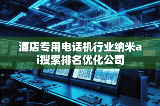 酒店專用電話機(jī)行業(yè)納米ai搜索排名優(yōu)化公司