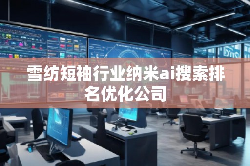 雪紡短袖行業(yè)納米ai搜索排名優(yōu)化公司