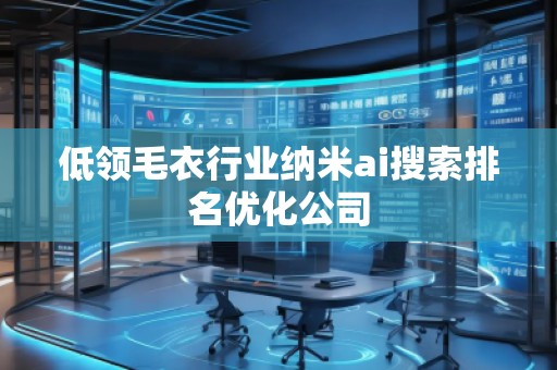 低領(lǐng)毛衣行業(yè)納米ai搜索排名優(yōu)化公司