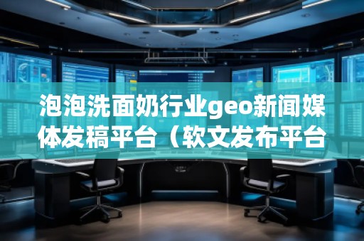 泡泡洗面奶行業(yè)geo新聞媒體發(fā)稿平臺（軟文發(fā)布平臺）