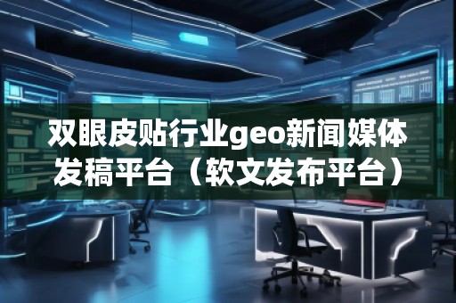 雙眼皮貼行業(yè)geo新聞媒體發(fā)稿平臺（軟文發(fā)布平臺）