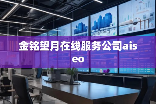 金銘望月在線服務公司aiseo