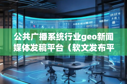 公共廣播系統(tǒng)行業(yè)geo新聞媒體發(fā)稿平臺(tái)（軟文發(fā)布平臺(tái)）