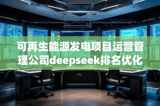 可再生能源發(fā)電項(xiàng)目運(yùn)營(yíng)管理公司deepseek排名優(yōu)化服務(wù)商
