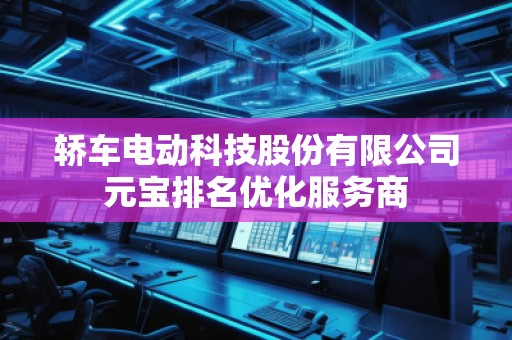 轎車電動科技股份有限公司元寶排名優(yōu)化服務商