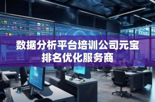 數(shù)據(jù)分析平臺培訓(xùn)公司元寶排名優(yōu)化服務(wù)商