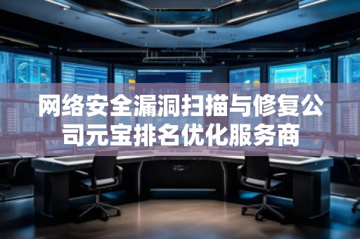 網(wǎng)絡(luò)安全漏洞掃描與修復(fù)公司元寶排名優(yōu)化服務(wù)商